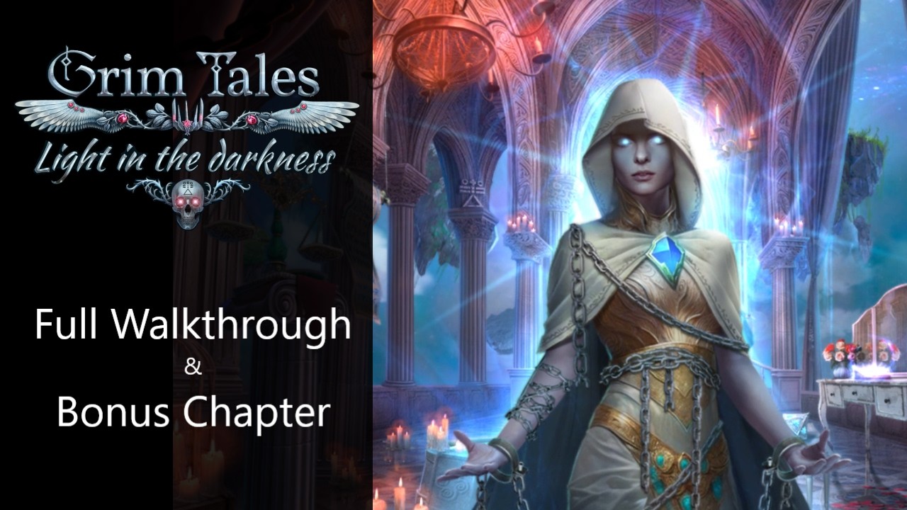 Grim Tales 25, Light in the Darkness, Full Walkthrough + Bonus Chapter