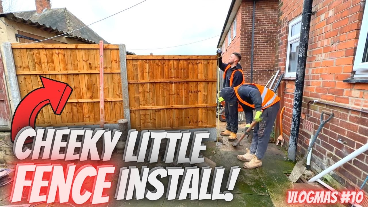 DANGEROUS DRIVING & a Lovely Little Fence Install