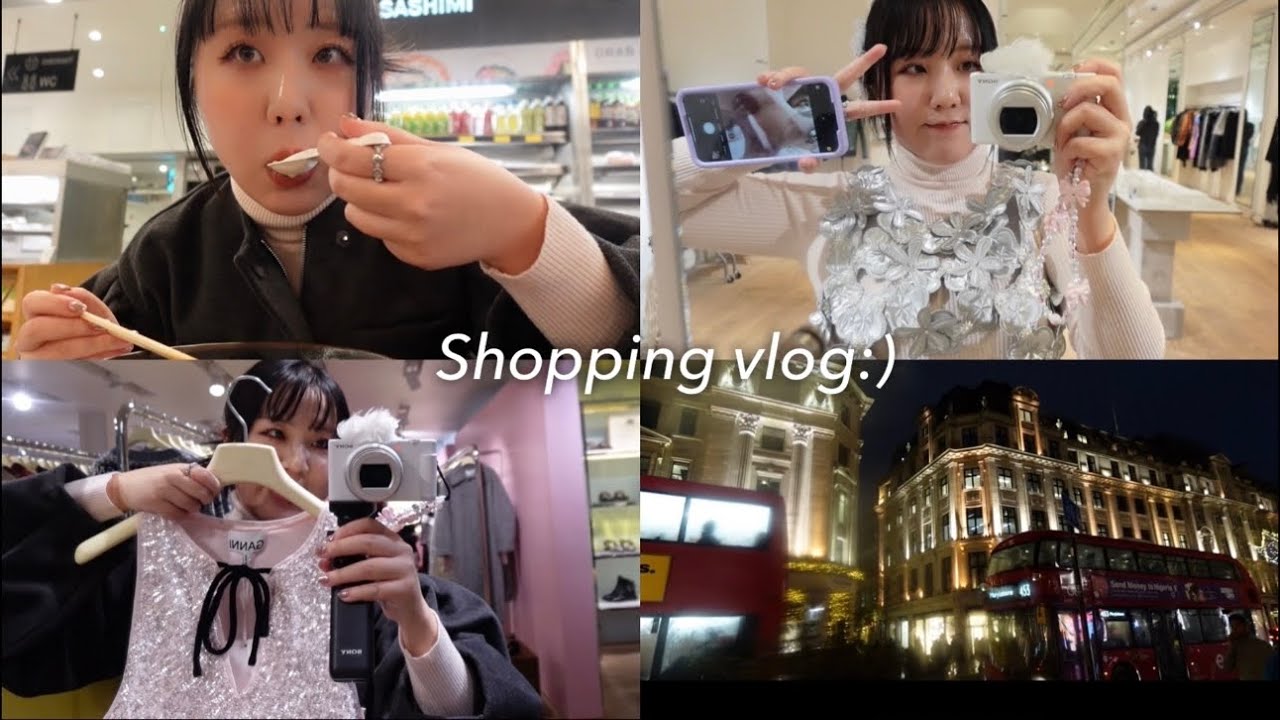 ロンドン留学にきて初めての週末🎄shopping day🎀