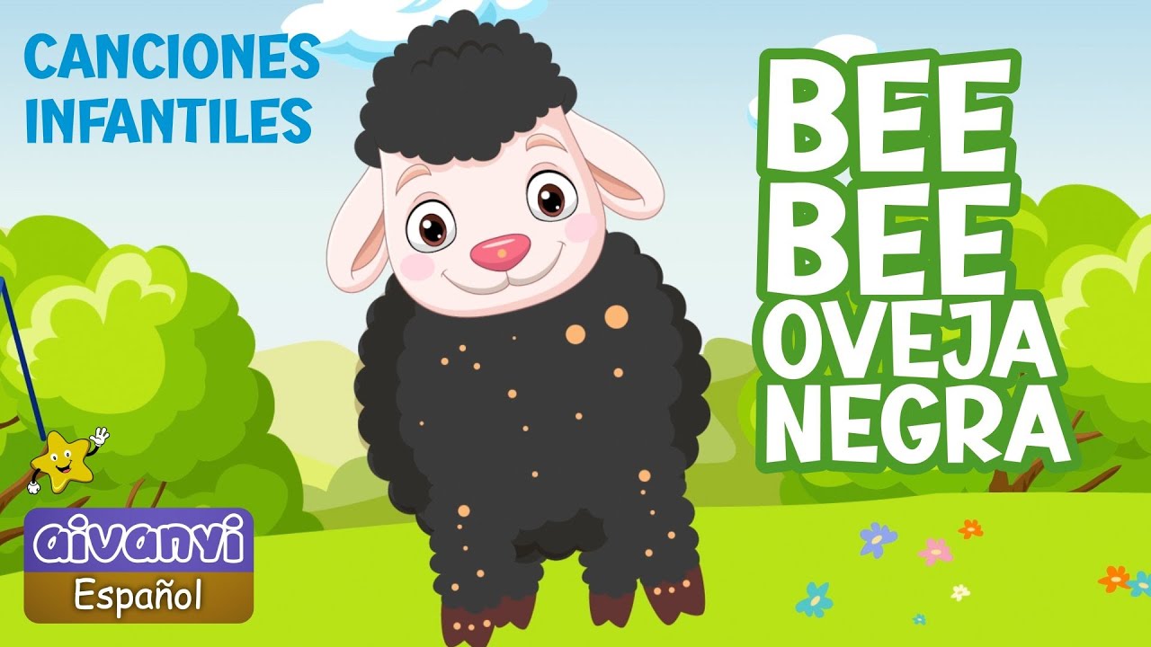 Bee Bee Oveja Negra | Baa Baa Black Sheep in Spanish | Canciones Infantiles | Videos para Niños