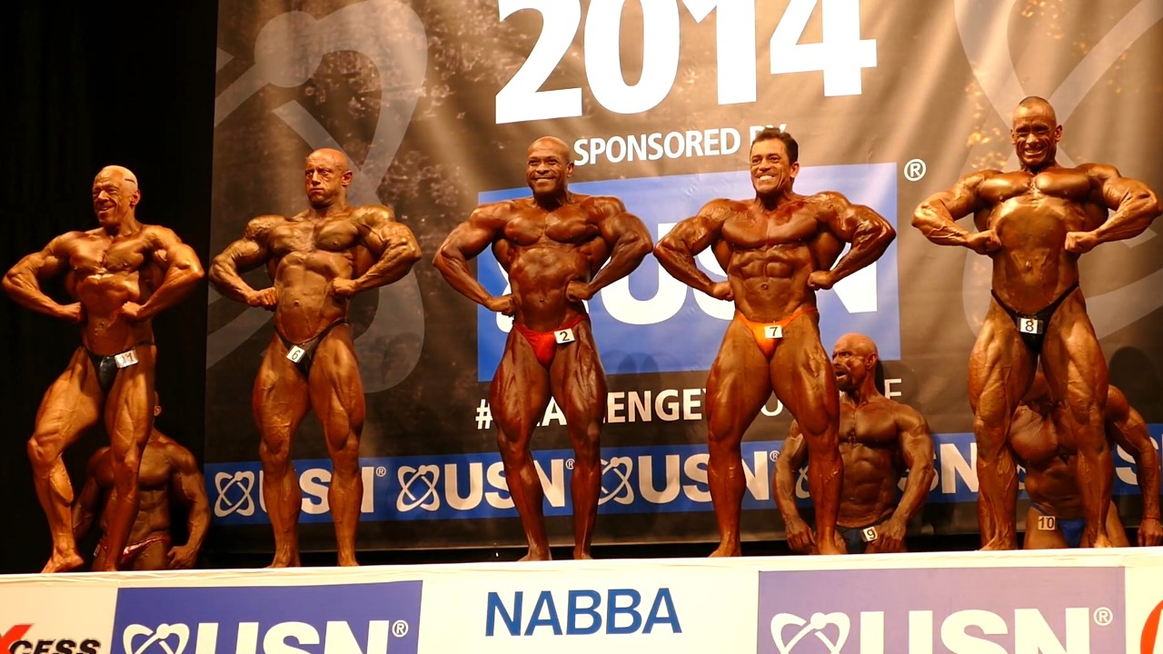 NABBA Universe 2014 - Мастера старше 40 лет - Первый вызов