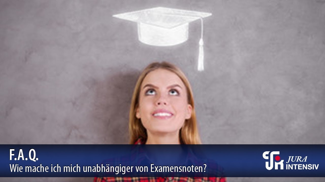 Wie mache ich mich unabh&auml;ngiger von Examensnoten?