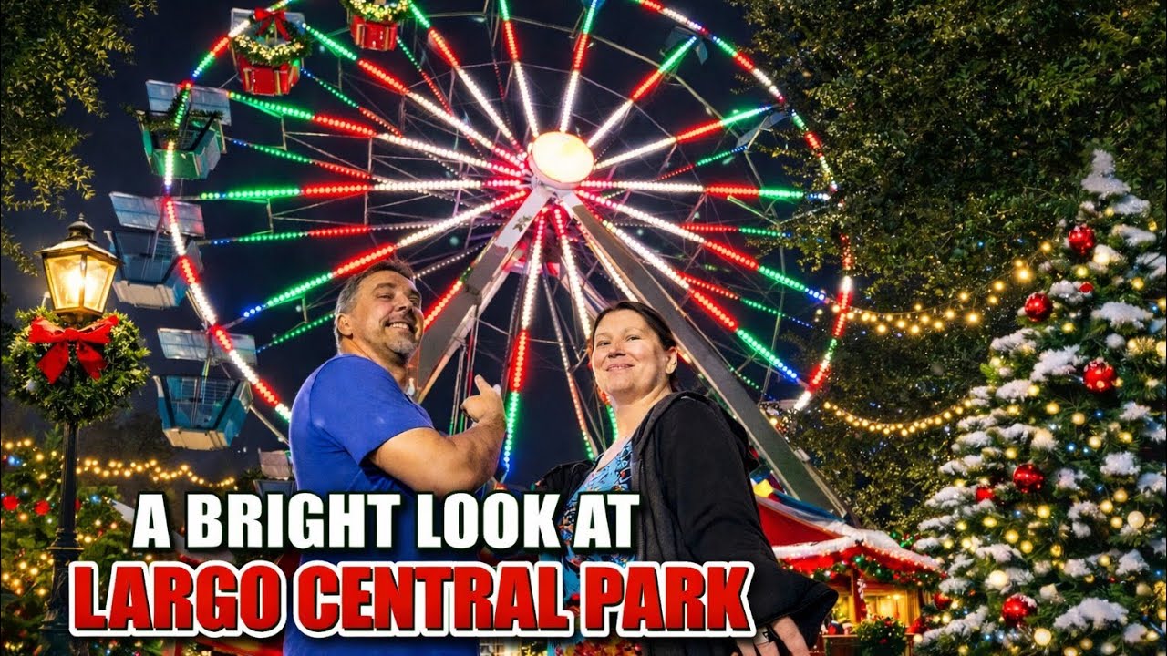 A Bright Look at Largo Central Park | Christmas Light Display | Event | Largo, FL