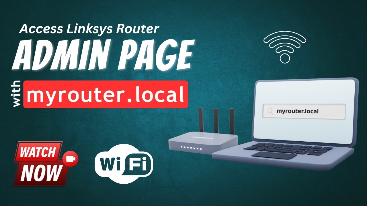 Access Linksys Router Admin Page with myrouter local