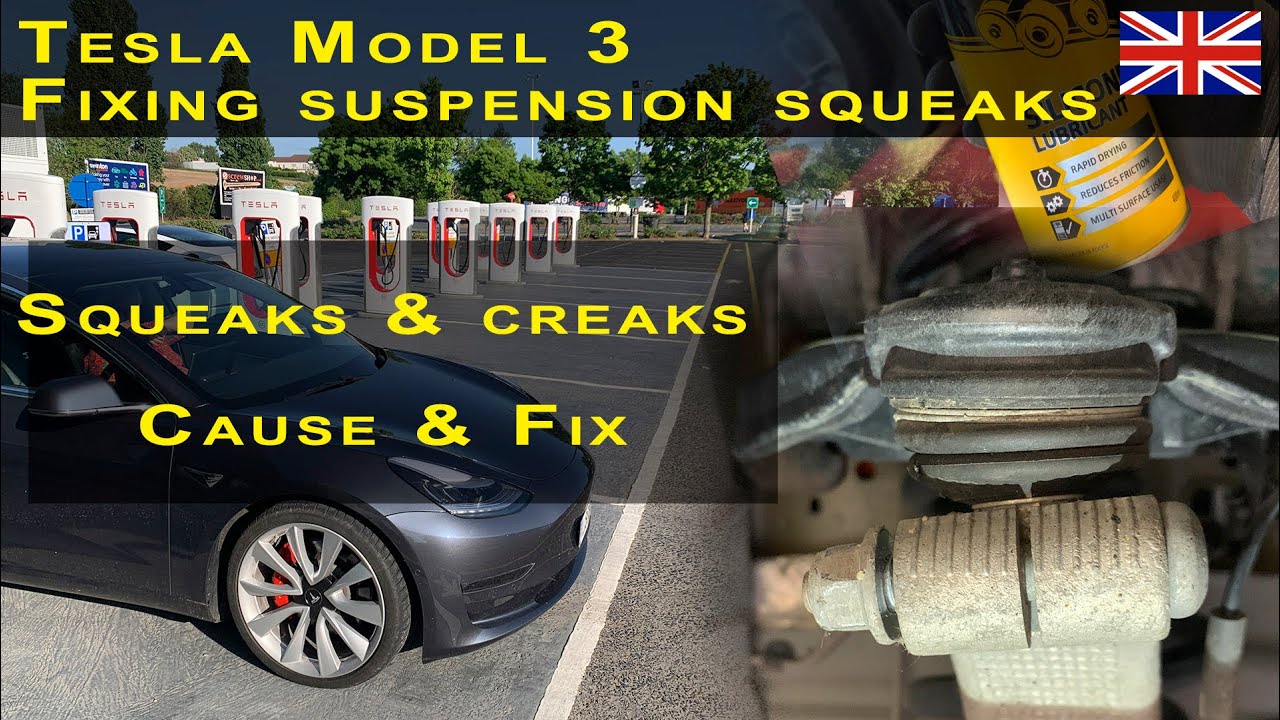 Причины скрипа подвески Tesla Model 3 и способы его устранения