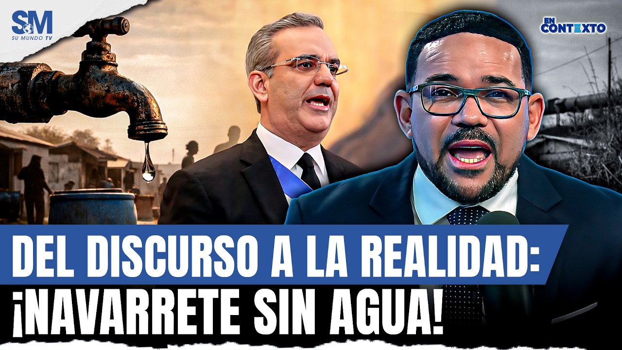 LA GENTE ESTÁ HARTA: DENUNCIAN CRISIS DE AGUA EN NAVARRETE