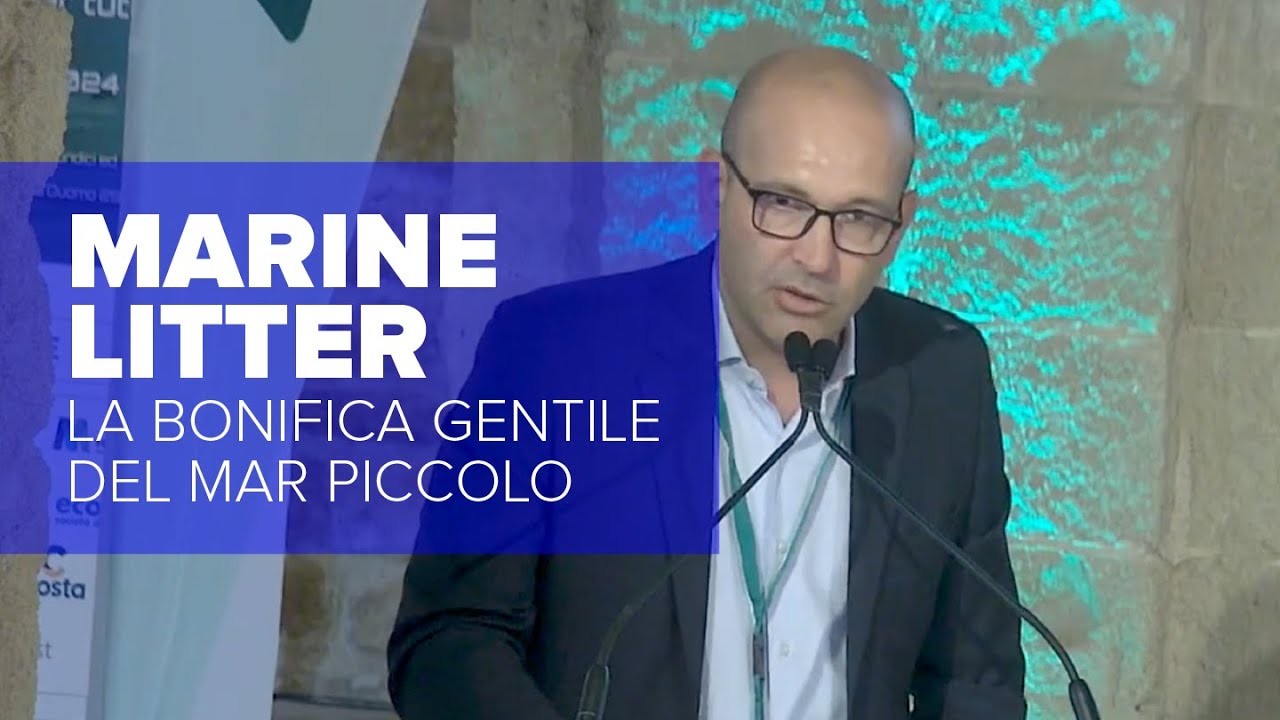 Marine Litter e Bonifiche Sostenibili a Taranto - Taranto Eco Forum 2024 con Roberto Marangi