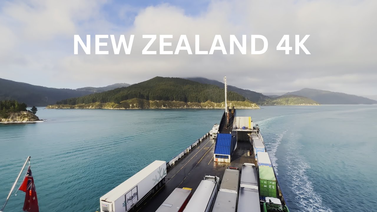 New Zealand&rsquo;s Most Scenic Ferry Ride? 🚢 Picton to Wellington Views
