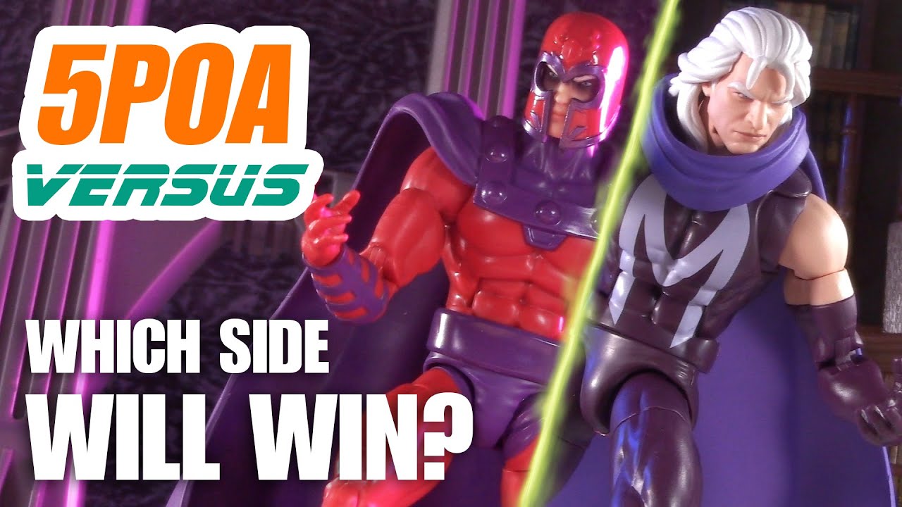 THE TRIAL OF MAGNETO! Marvel Legends X-Men 97 Series 1 Villain vs Series 2 Hero Action Figure Review