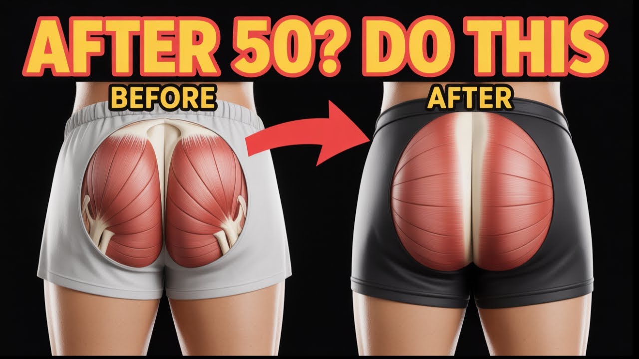 Why Glute Exercises Stop Working After 50 ? (And the Fix No One Teaches)