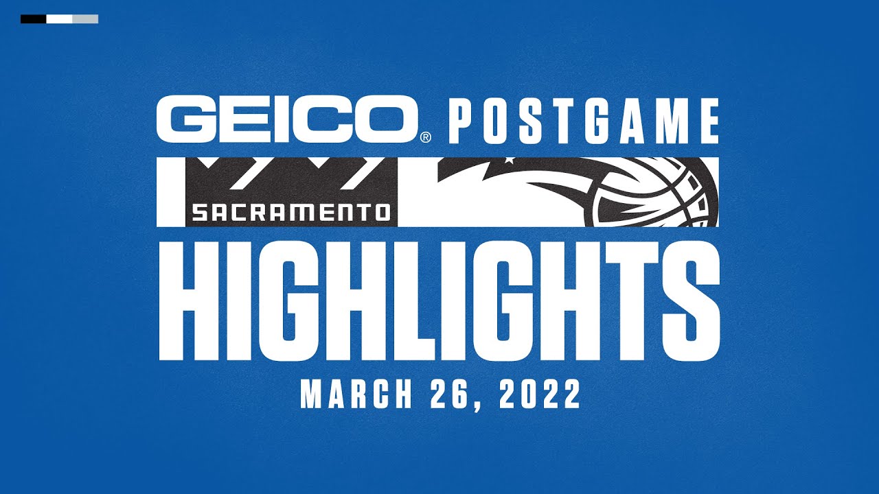 SACRAMENTO KINGS  VS. ORLANDO MAGIC | GAME HIGHLIGHTS