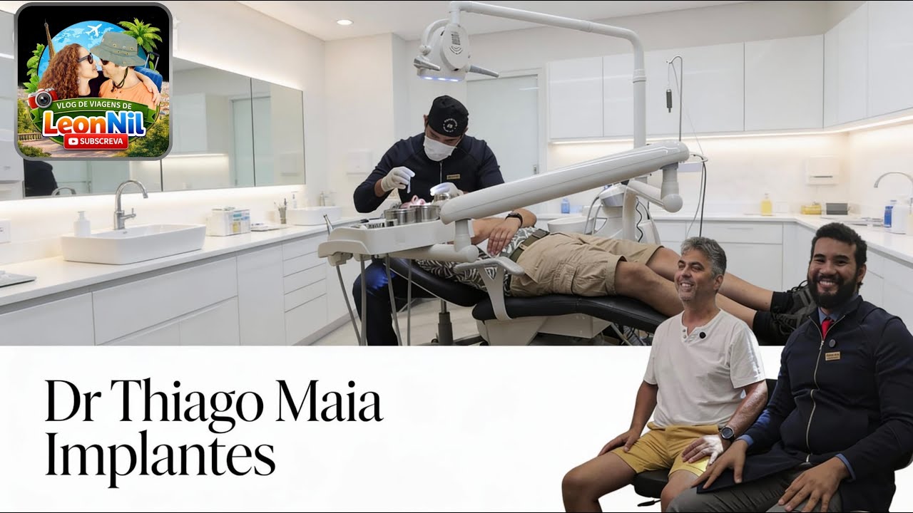 Os meus implantes no Brasil com o Dr Thiago Maia, em Belém do Pará. #dentista #implantes #belémpará