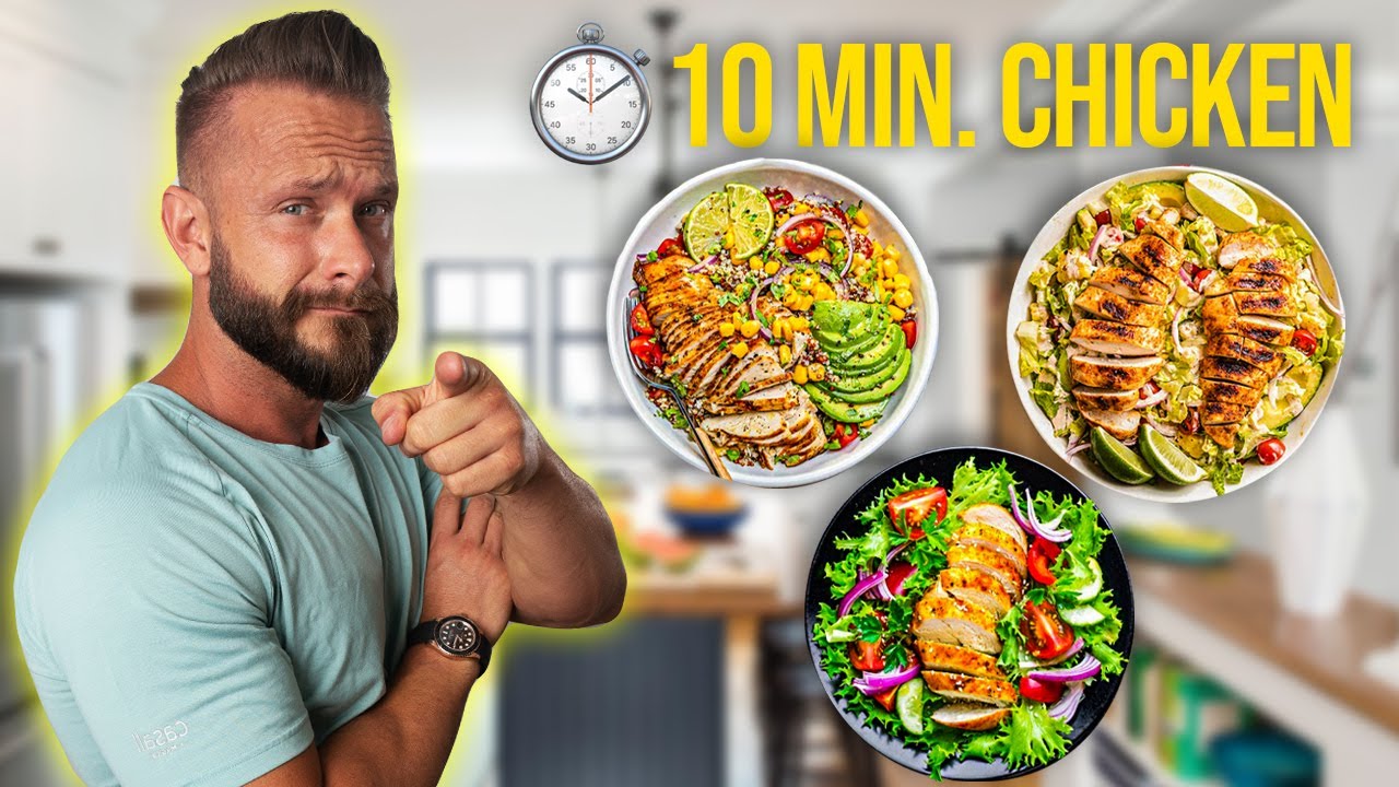 10 BEST High Protein Meals Made in Under 10 Minutes