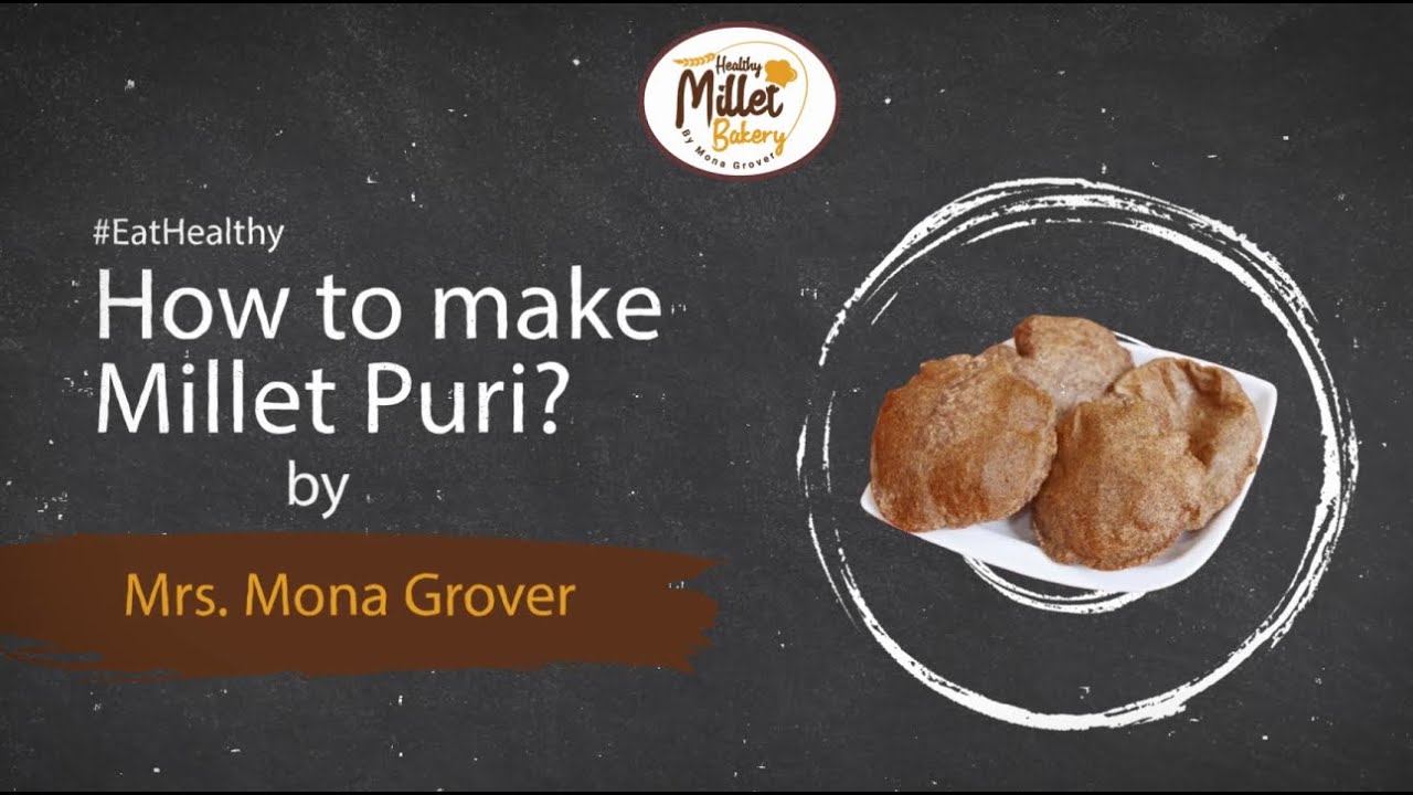 Millet Puri | Home Made Millet Puri | Gluten Free Poori | How To Make Millet Poori At Home