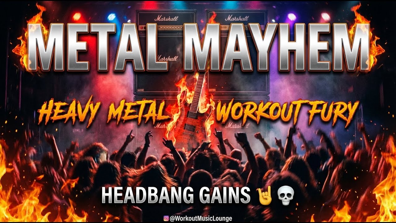 🎸 METAL MAYHEM — Heavy Metal Workout Fury | Headbang Gains 🤘