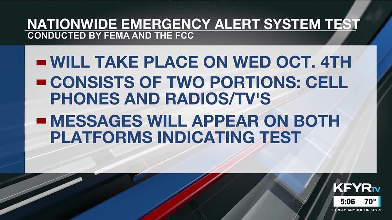 FCC and FEMA to conduct nationwide emergency alert test