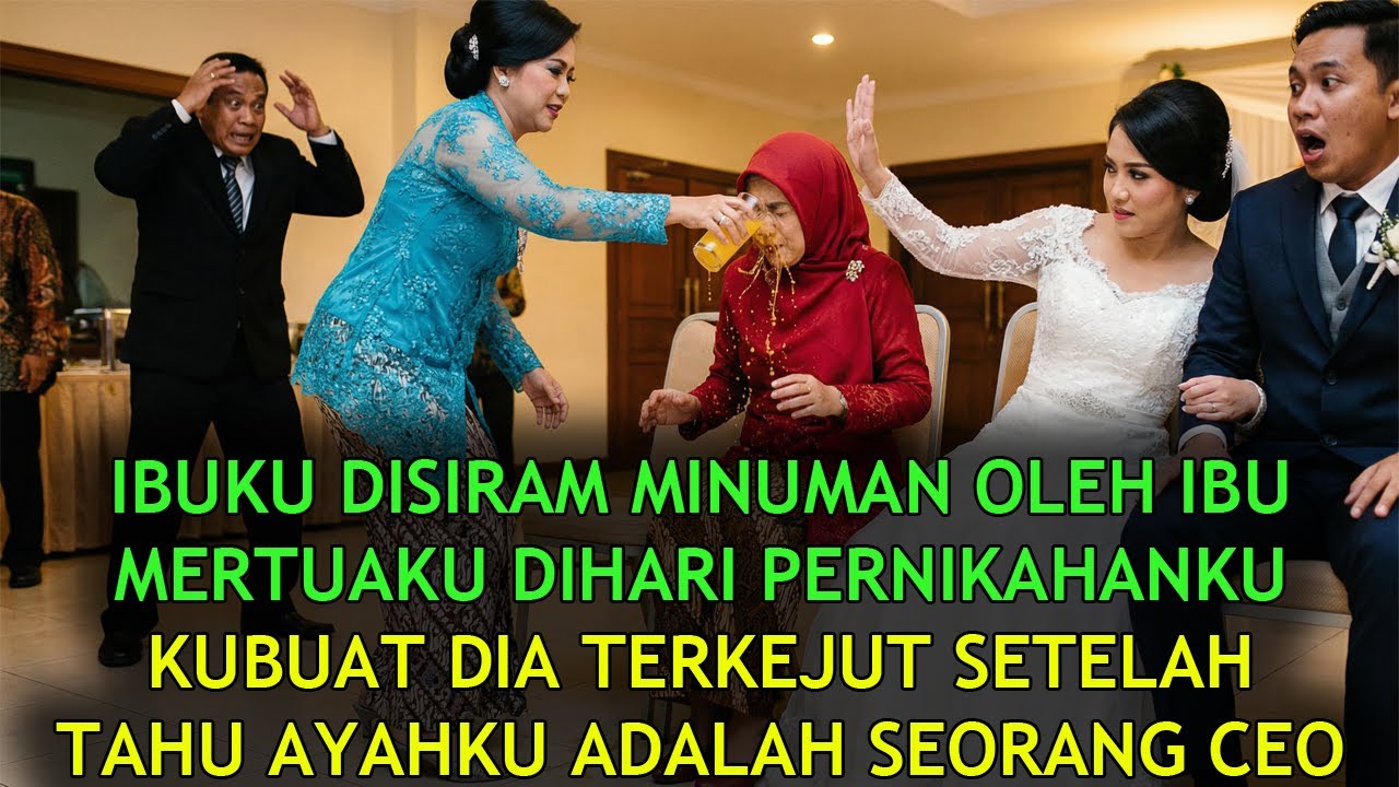 IBUKU DISIRAM MINUMAN OLEH IBU MERTUAKU, TAPI SAAT AYAHKU DATANG MEREKA TERKEJUT DAN MALU..