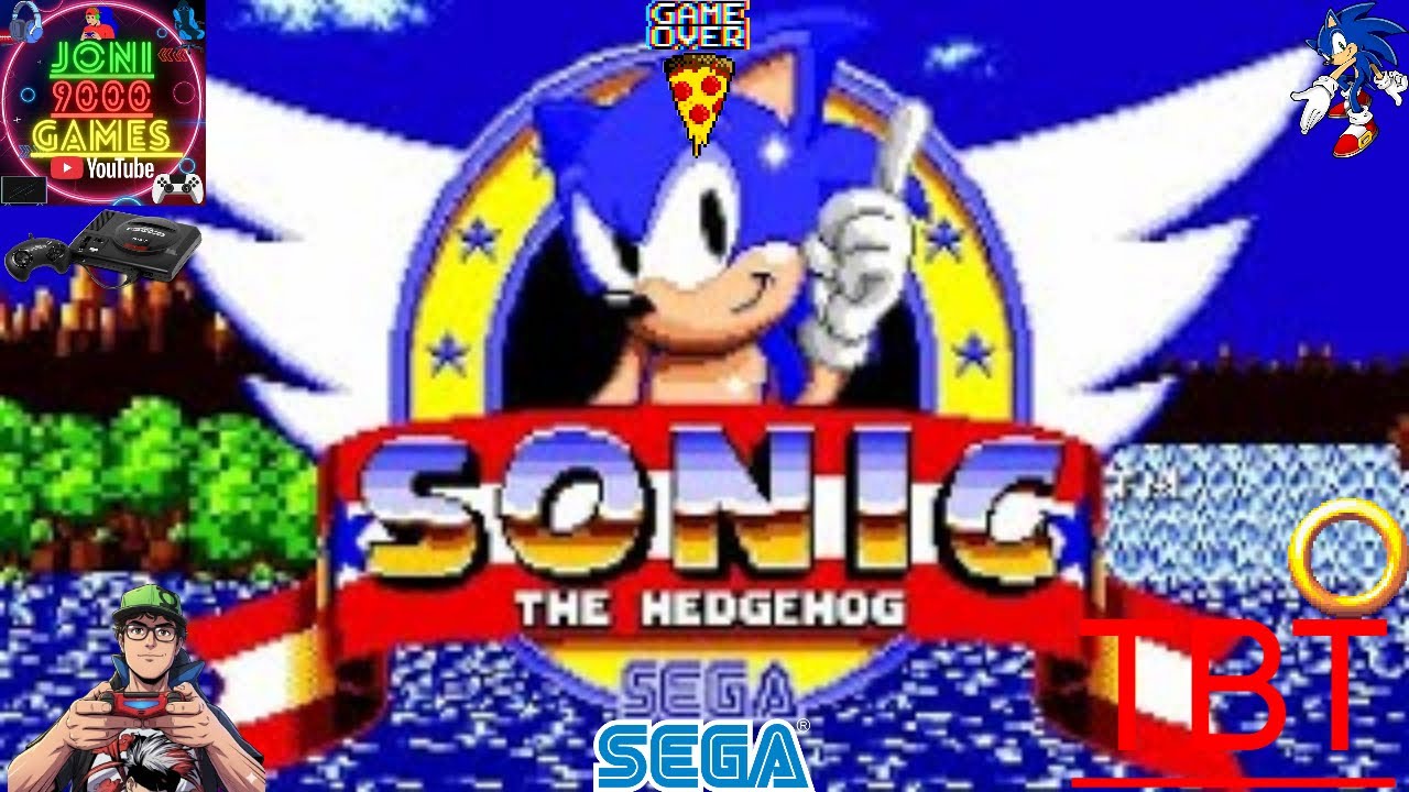 🖖🦔Sonic The Hedgehog - O Início De Tudo - Revisitando Green Hill Zone Com o Veloz Ouriço Azul!🌴🎮