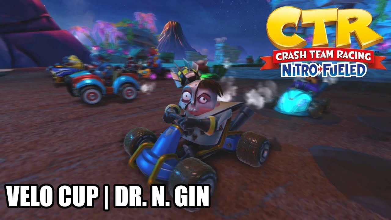 Crash Team Racing Nitro-Fueled - Velo Cup | Dr. N. Gin [Nintendo Switch]
