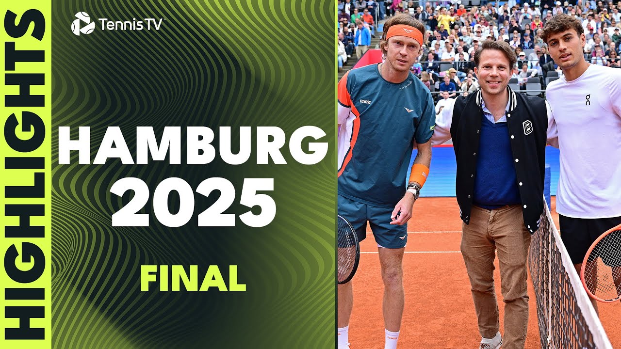 Andrey Rublev vs Flavio Cobolli For The Title! 🏆 | Hamburg 2025 Final Highlights