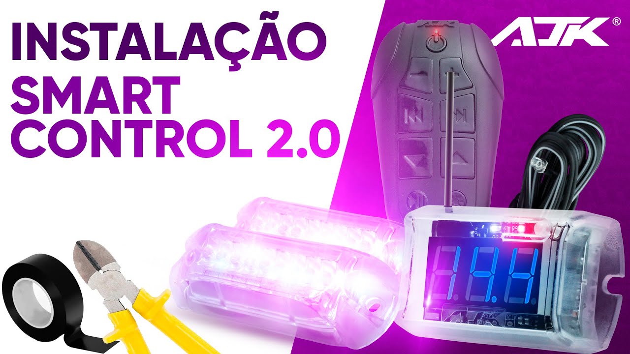 Como instalar o Smart Control 2.0 da AJK?