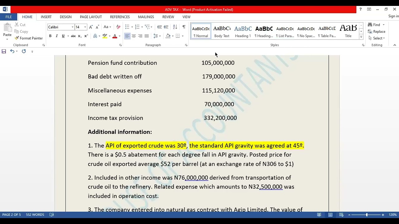 PETROLEUM PROFIT TAX (PPT)-ICAN
