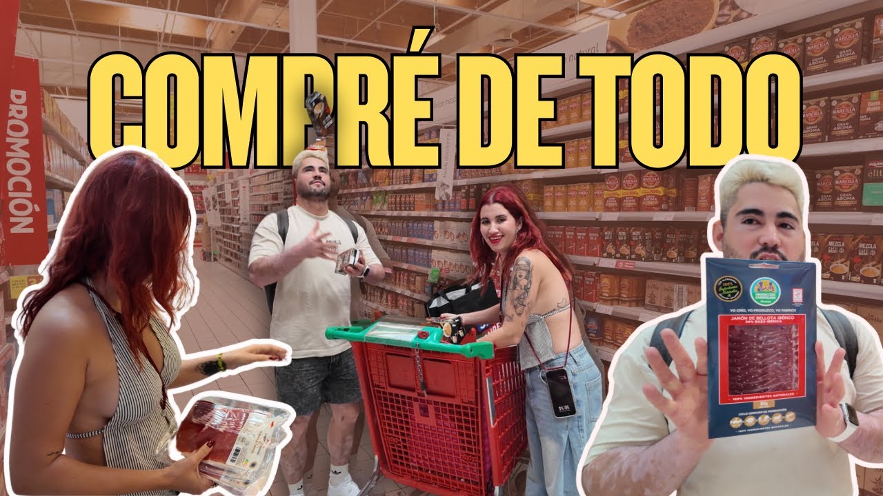 🇨🇺 ¡COMPRANDO COMIDA 🥘 para llevar a MI FAMILIA en CUBA! 🛒✨
