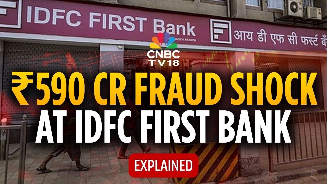 IDFC First Bank Flags ₹590 Cr Suspected Fraud | Localised Hit, Recovery Key | Fraud Shock | N18V
