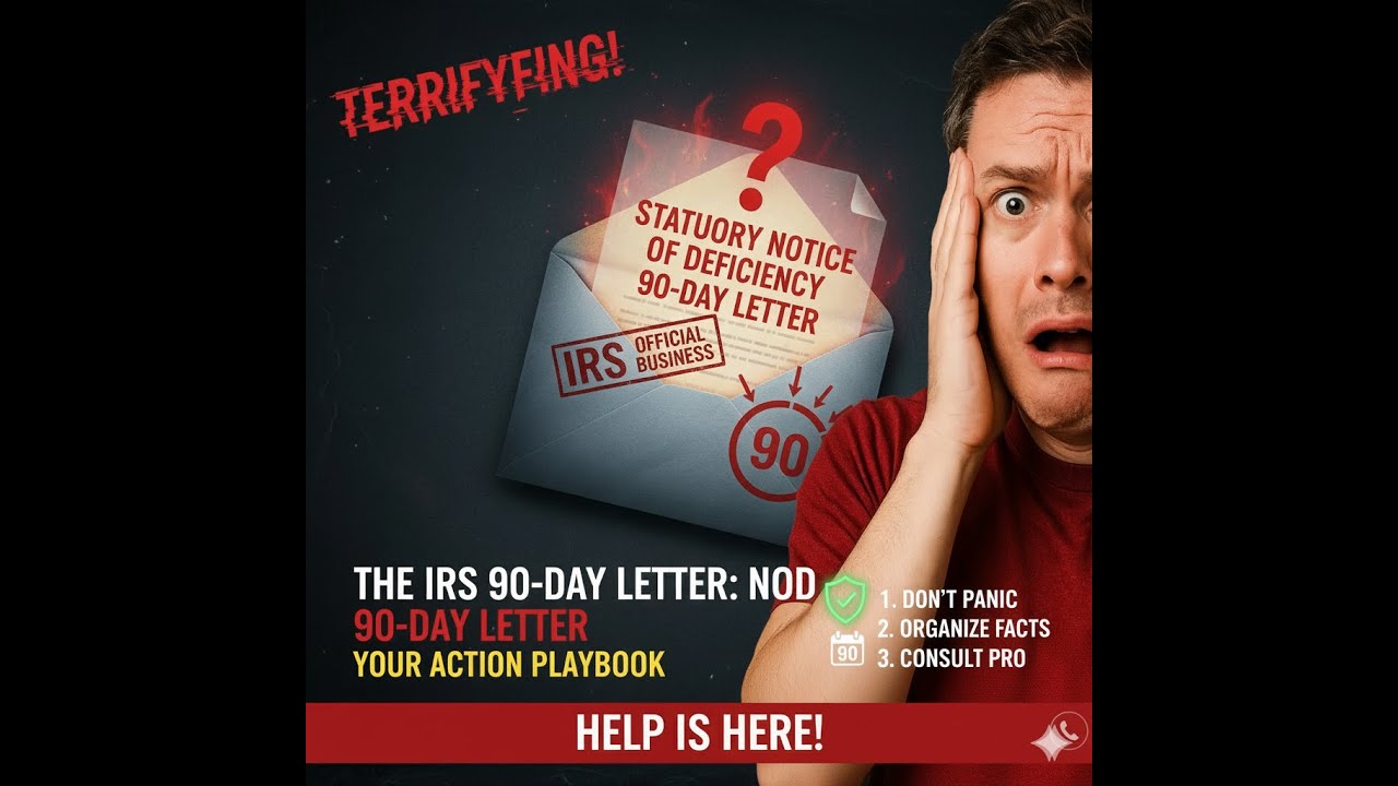 NAVIGATE THE IRS 90-DAY STATUTORY NOTICE OF DEFICIENCY LETTER: NOD