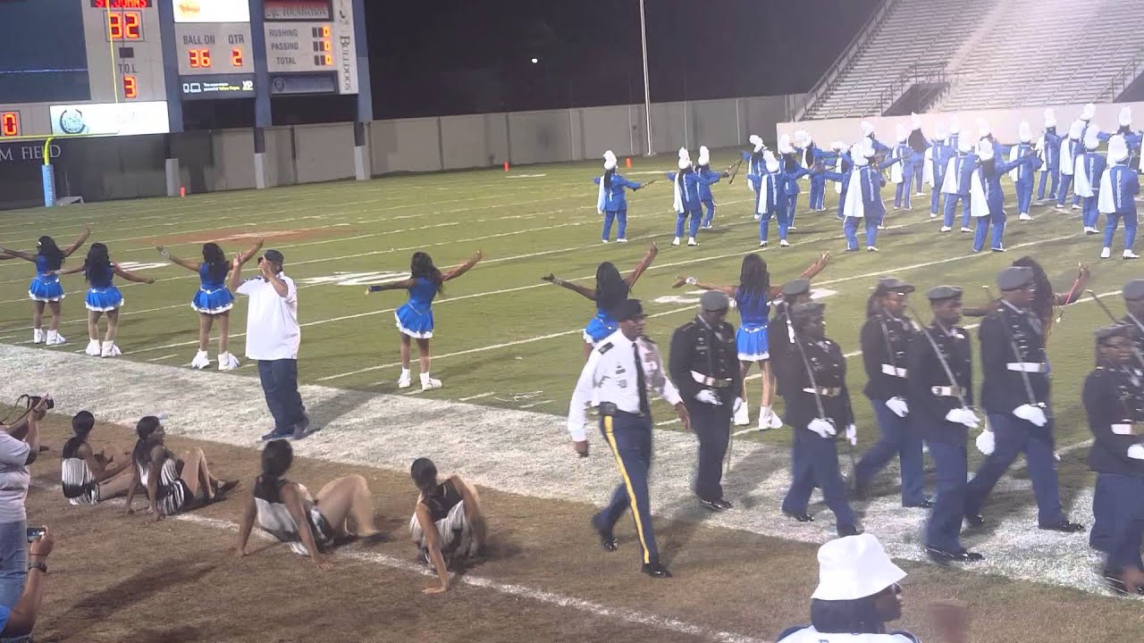 Burke High School Homecoming Game Half-time 2105