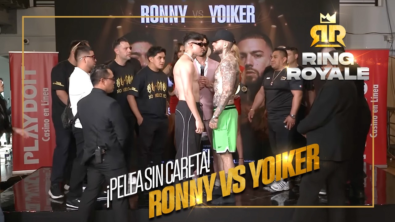 Ronny vs Yoiker | PESAJE #RINGROYALE