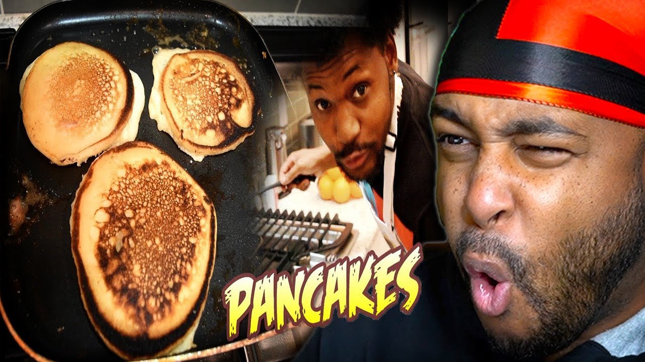 COOKING WITH CORYXKENSHIN ( PANCAKES FROM SCRATCH )