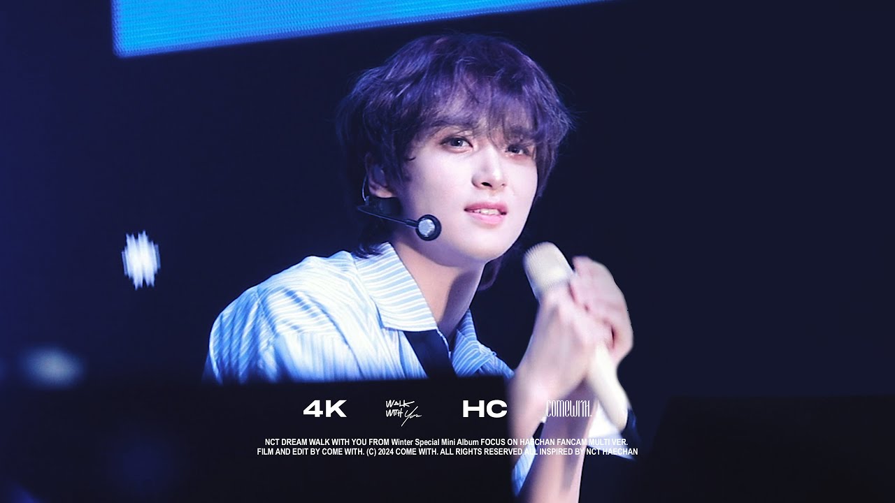 [4K] 240502-04 NCT DREAM - '발자국(Walk With You)' 해찬 직캠 HAECHAN FOCUS FANCAM MULTI VER@THE DREAM SHOW3
