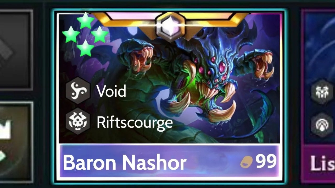 4-Star 7-Cost  Baron Nashor Is BACK⭐⭐⭐⭐| Choncc's Lore & Legens