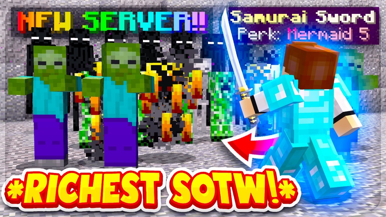 ONE OF MY *RICHEST* SOTW'S ON *NEW* DUNGEONS SERVER! | EMC EP #1