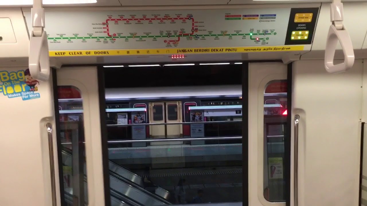 SMRT Trains CGL Kawasaki & CSR Sifang C151A [565/566] from Expo to Tanah Merah (Terminus)