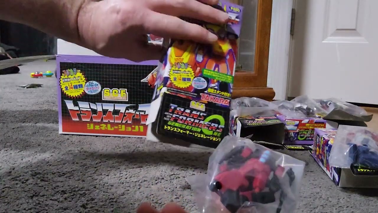 Unboxing an almost complete sealed case of transformers scf act 6 in 2026