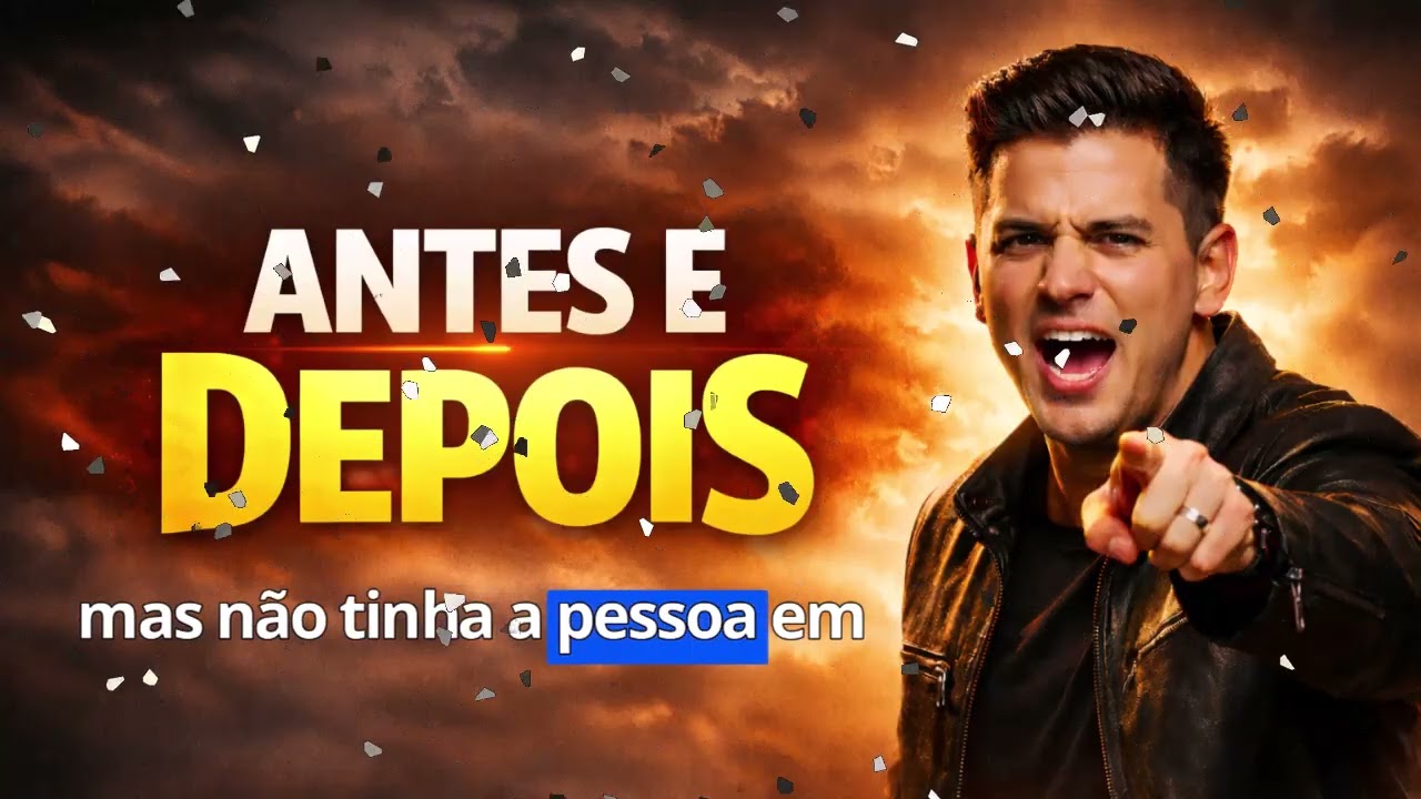 ANTES E DEPOIS | Deive Leonardo