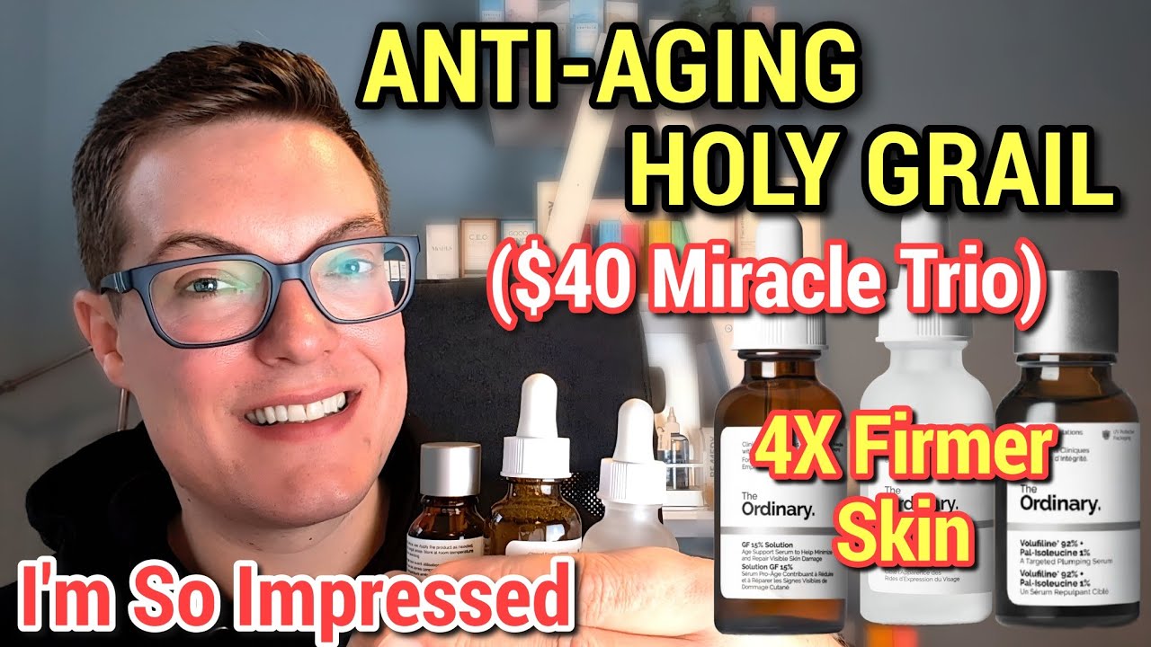 $40 ANTI AGING MIRACLE TRIO - 4x Firmer Skin (The Ordinary Anti Aging)
