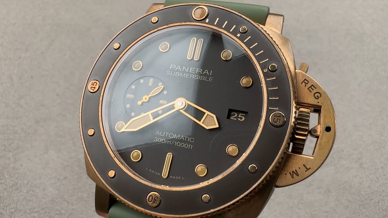 Panerai Luminor Submersible 1950 Bronzo (PAM00968) Panerai Watch Review