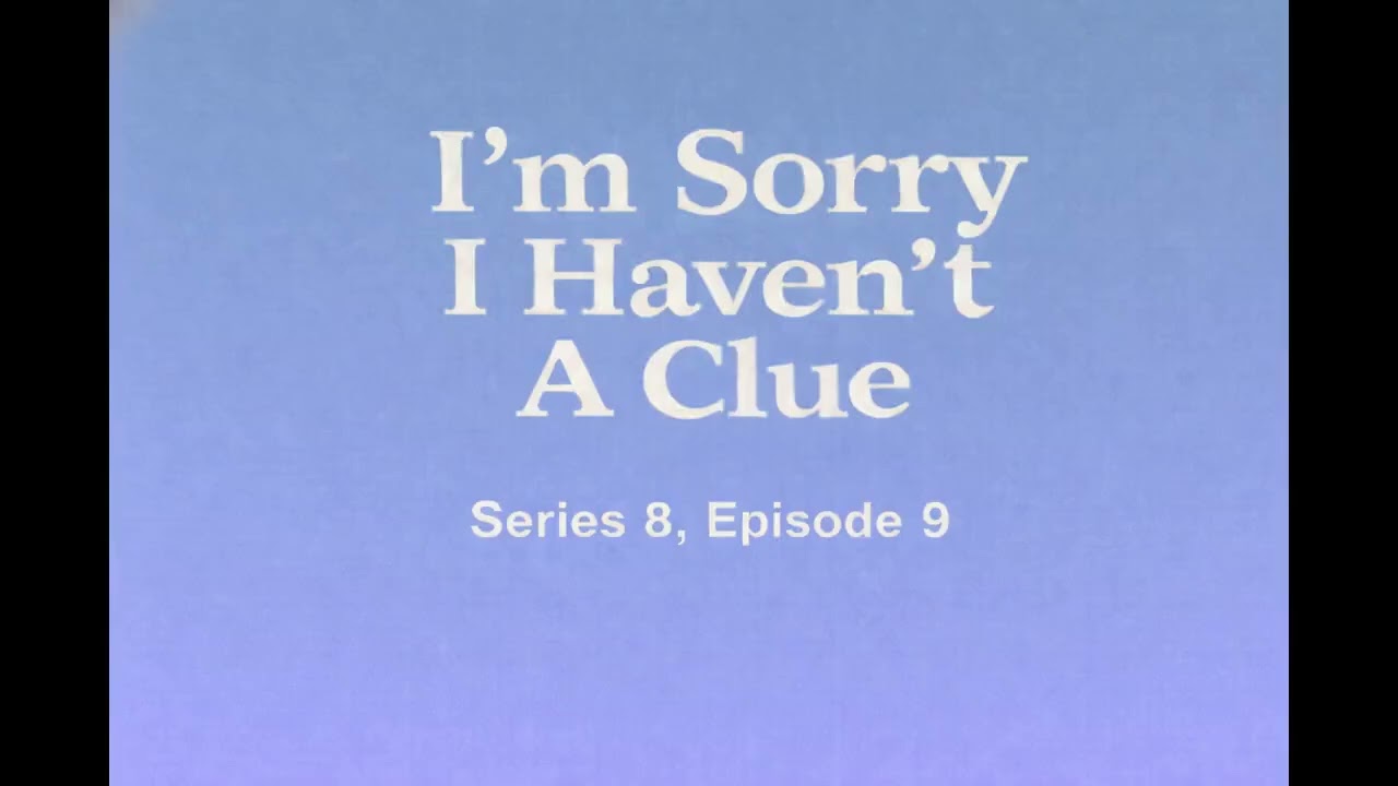 I'm Sorry I Haven't A Clue - Series 8, Episode 9 (17-Oct-81)