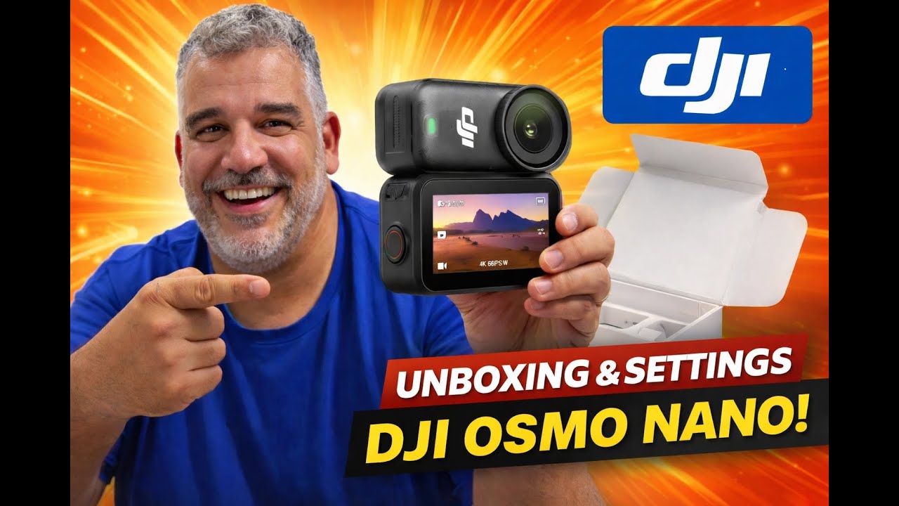 DJI Osmo NANO / Unboxing &  Settings / Español