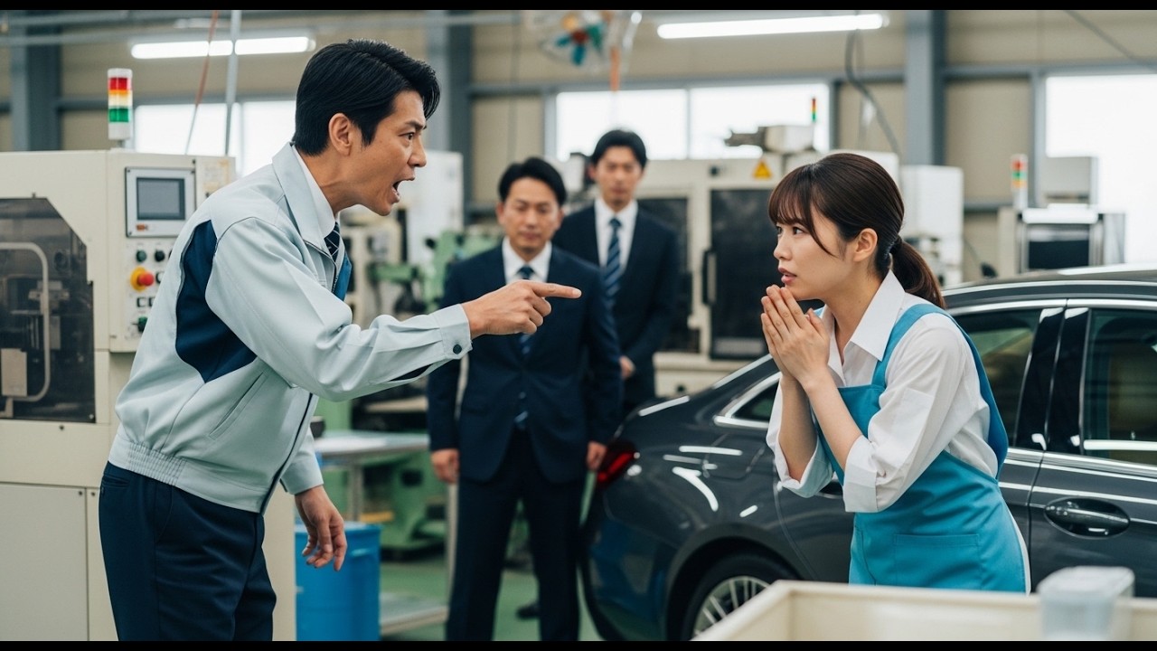 「掃除婦の分際で」と町工場で罵倒されたシングルマザーの清掃員。だが、一台の高級車から現れた人物が「お会いできて光栄です…」