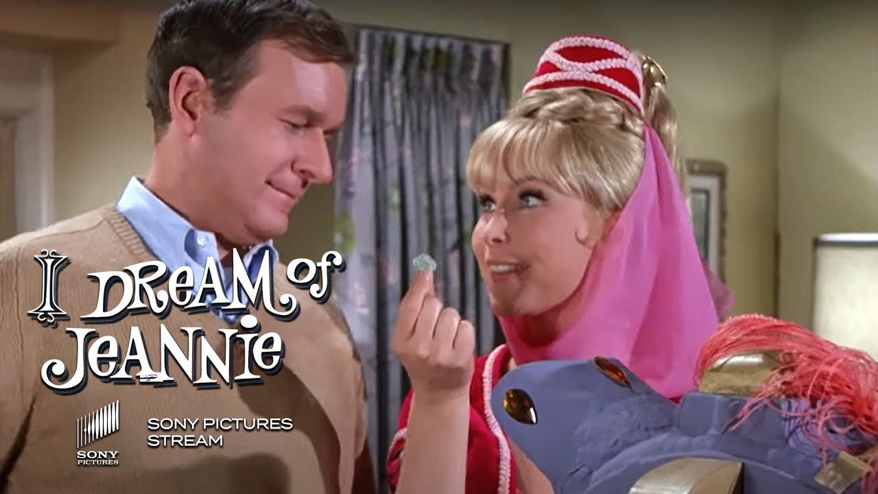 Jeannie comes up with a special machine to look at Tony's future | I Dream of Jeannie