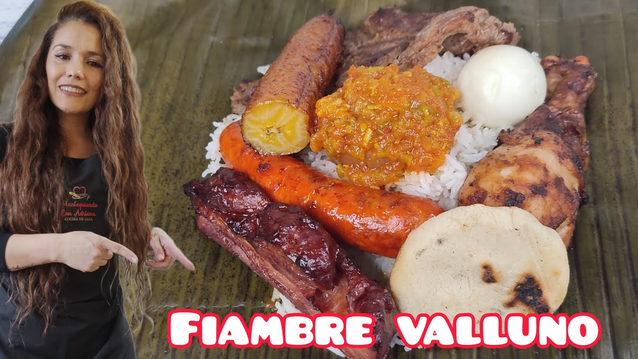 Cómo hacer FIAMBRE VALLUNO 🫓😋🍗 delicioso y muy TRADICIONAL