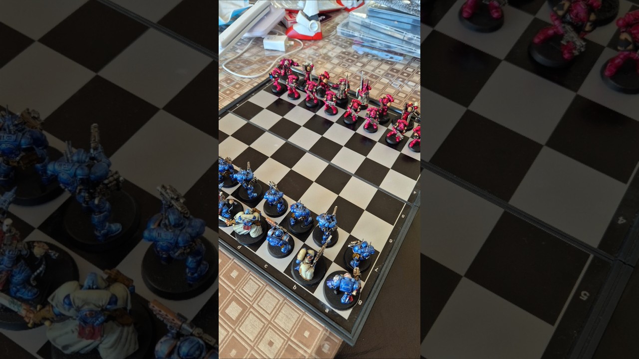 300. I Made A Warhammer Chess Set #shorts #warhammer #chess