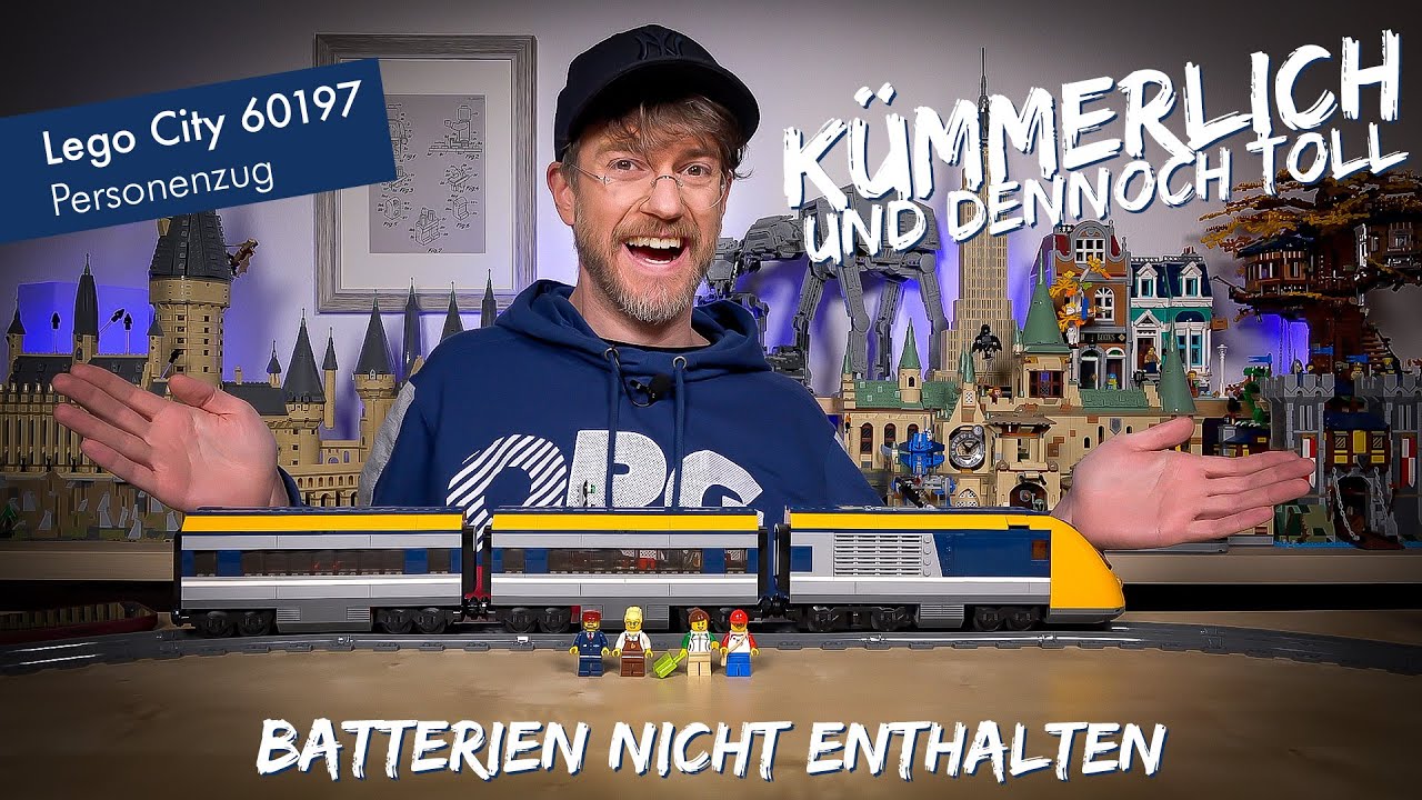 Kümmerlich und trotzdem toll: Lego City 60197 Personenzug