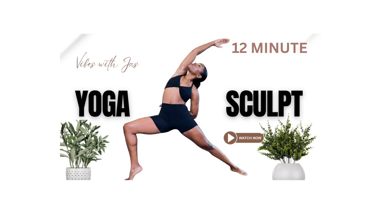 12-Minute Yoga | Quick Full-Body Burn + Heat-Building Flow