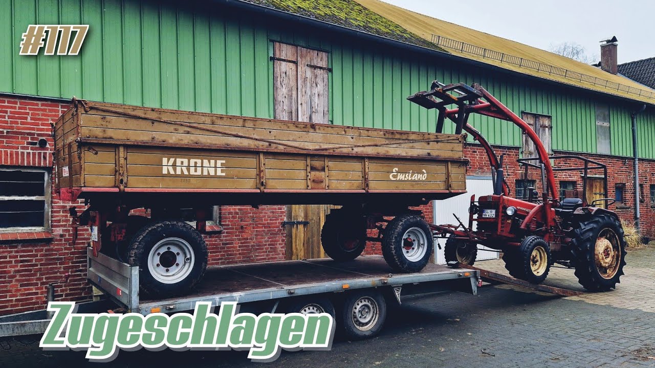 Der NEUE! | KRONE Emsland 2 SEITENKIPPER | ORIGINALZUSTAND | oldtimer_Junkie