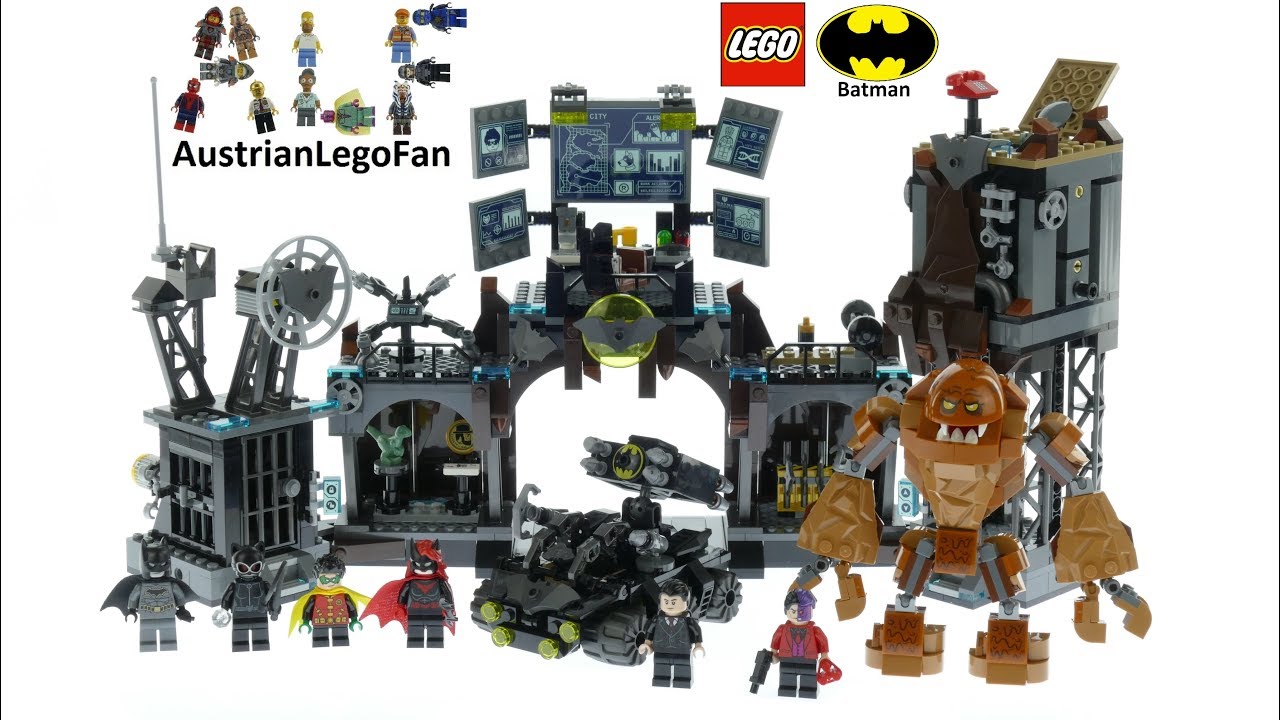 Lego Batman 76122 Batcave Clayface Invasion Speed Build
